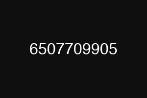 6507709905
