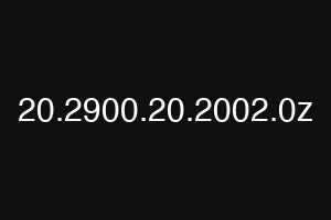 20.2900.20.2002.0z