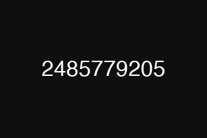 2485779205