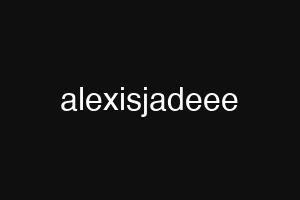 alexisjadeee